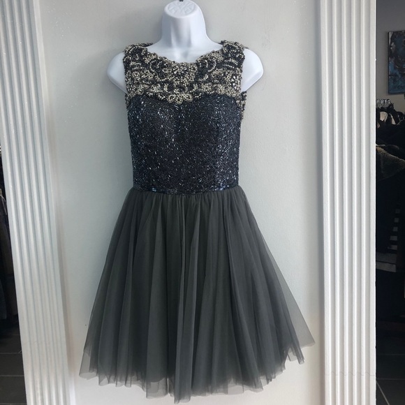 plus size lace cami dress Plus Glitter Backless Lace Up A Line Cami Party Dress Rust / 2XL